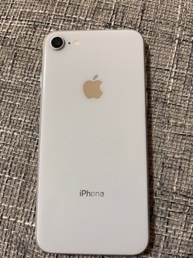 iPhone8  64G ホワイト　SIMフリー　美品