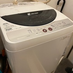 【受け渡し決定】洗濯機差し上げます。