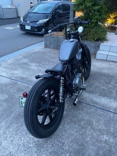 SR400 ボバーカスタム 希少キャストホイール