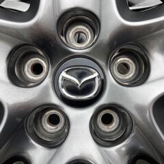 極美品■マツダ 純正 アルミ / クローム 19×7 1/2J +45◆5H-114.3 / CX-5 8 ATENZA 等 アテンザ スポーク 7.5 ホイール