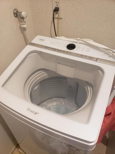 AQUA　8キロ　洗濯機