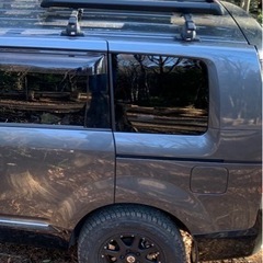 デリカD5ルーフラック　ベースキャリア　セット