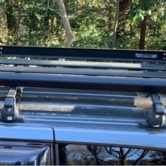 デリカD5ルーフラック　ベースキャリア　セット
