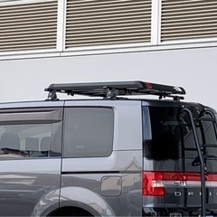 デリカD5ルーフラック　ベースキャリア　セット