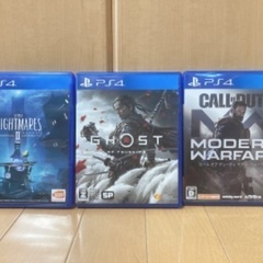 SONY PlayStation4 CUH-1100AB01 ソフト3点付き