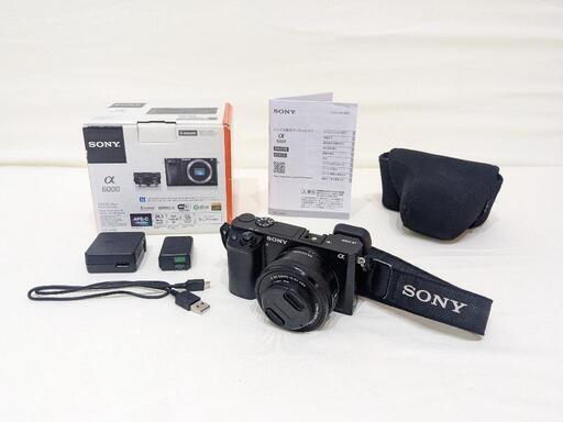【美品】SONY　ミラーレスカメラ　a6000