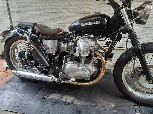 カワサキW650.カスタム！絶好調！