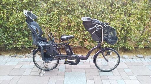 子供乗せ電動自転車 パナソニック ギュットミニ/前後20インチ