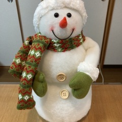 クリスマスグッズ　スノーマン　雪だるま