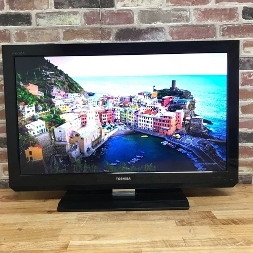 ①即日受渡❣️東芝32型LEDレグザ発光力抜群 高画質パネル4500円