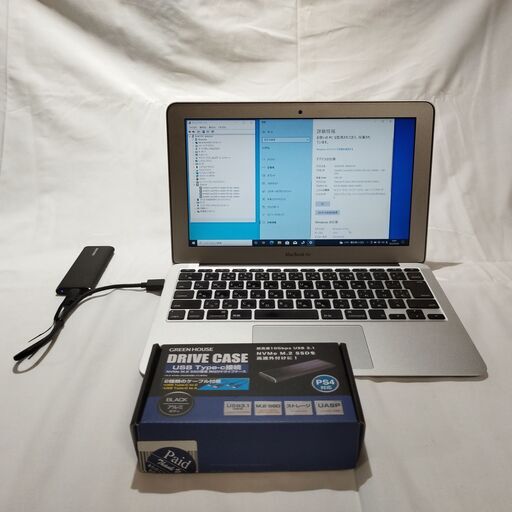 MacBook Air A1465 11インチ 9時間稼働 SSD512GB CORE i5 4GBメモリー 