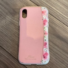 iPhoneX専用 耐衝撃プロテクターケース ピンク