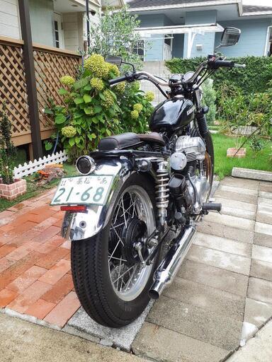 カワサキW650.カスタム！絶好調！