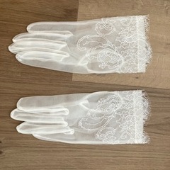 ウェディング　結婚式用グローブ　手袋