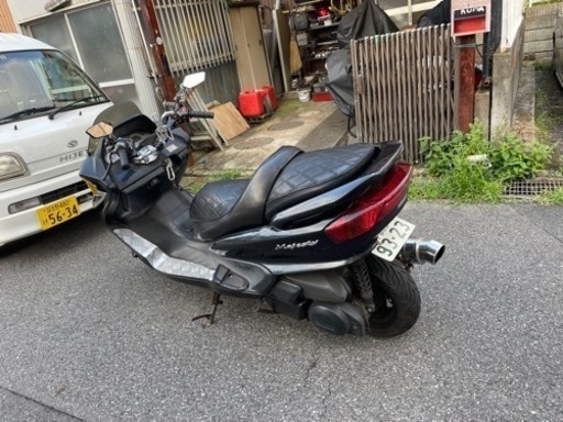 【希少】マジェスティ250C 社外エアロフロントフェンダー　タイヤフェンダー マジェスティ250c 希少】マジェスティ250C 社外エアロフロント