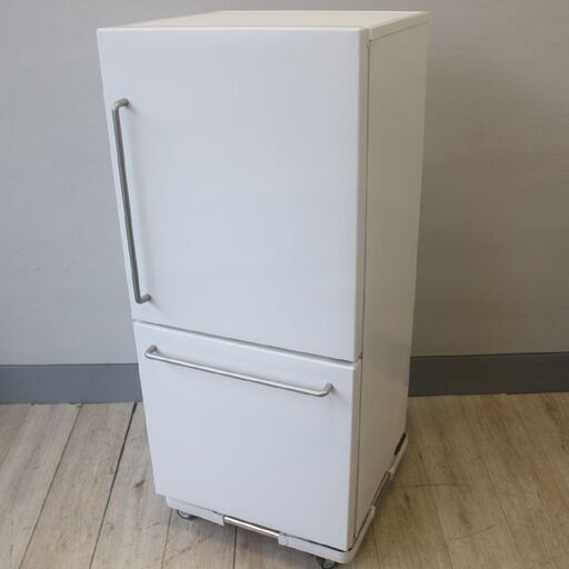 【神奈川pay可】T336) 無印良品 ノンフロン冷凍冷蔵庫 MJ-R16A-2 157L 2018年製 2ドア 右開き バーハンドル シンプルモダンデザイン 冷蔵庫 MUJI
