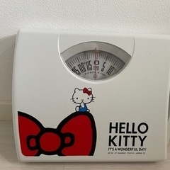【ネット決済】ハローキティ　体重計