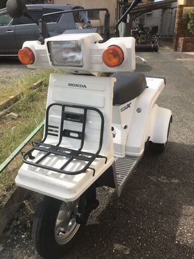 ⑥ジャイロX　４ST　TD02　実働　低走行車14564Kですが事故暦あり、現在乗れます
