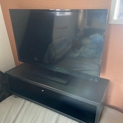[値下げ]TOSHIBA テレビ　32型　テレビ台付き