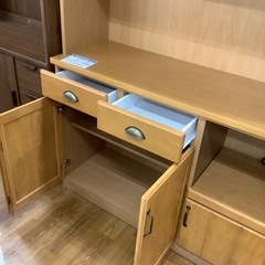 ニトリ 3枚扉レンジボード ミランダ【トレファク 川越店】【無印良品 