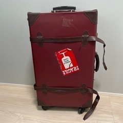 【ネット決済】スーツケース　赤　3泊