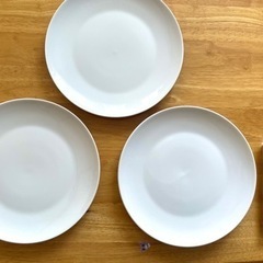 白の大皿