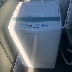 【引渡し決定】洗濯機 6kg