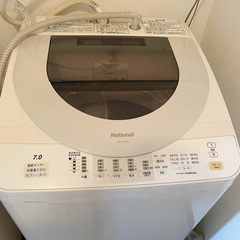 洗濯機！古いですがまだまだ使えます。お風呂のポンプ付き