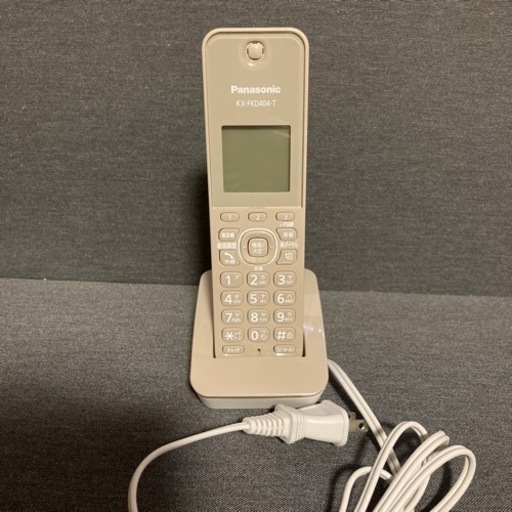 子機 超美品パナソニックパーソナルFAX子機のみ説明書有 www