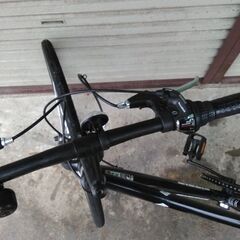 クロスバイク FITFIT 27インチ 6段変速 ブラック 配送無料