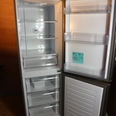 仙台市内近郊配送料込み！2021年製 大容量2ドア冷蔵庫 Haier/ハイアール 270L 2ドア冷凍冷蔵庫 JR-27A 定価約7万 直接引き取りならお値引き！