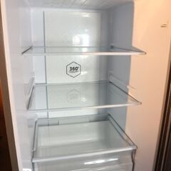 仙台市内近郊配送料込み！2021年製 大容量2ドア冷蔵庫 Haier/ハイアール 270L 2ドア冷凍冷蔵庫 JR-27A 定価約7万 直接引き取りならお値引き！
