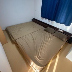 【受渡予定者決定】【来週金曜日までのお引取り限定】ファミリーベッド