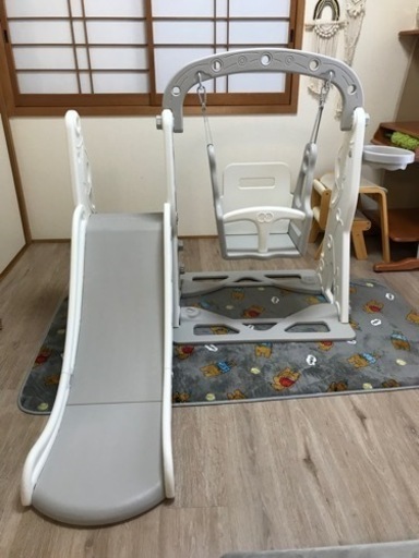 【美品】室内遊具 キッズパーク すべり台ブランコ