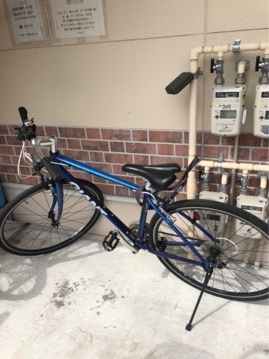 GIANT ロードバイク 自転車 ブルー(LEDライトドリンクホルダー付)