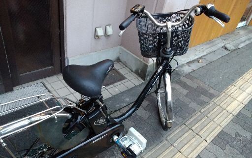 【191】パナソニック 電動アシスト自転車 26インチ　12AH 充電器付き Panasonic電動アシスト自転車 26インチ バッテリー12Ah 191