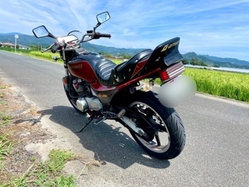 実働！国内！GPz400F2！空冷4発！車検令和6年7月！カスタム、整備多数、