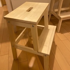 【ネット決済】IKEA ステップスツール　ベクヴェーム