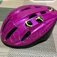 子供用 自転車用ヘルメット 美品 かわいい Mサイズ