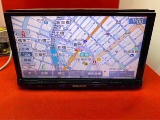 KENWOOD 上級 MDV-D502BT 2022年地図 新品バックカメラ付き そ-6