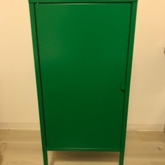 IKEA グリーン① LIXHULT リックスフルト スチール キャビネット - 棚