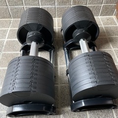 ベベフォーマルジャケット黒120-フレックスベル　flexbell 32kg×2個　4kg刻み　可変式ダンベル