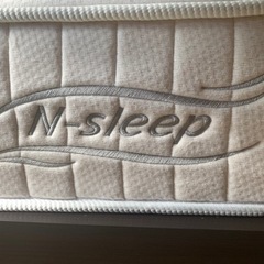 セミダブルヘッドボード付きベッド　セミダブルN- sleepマットレス