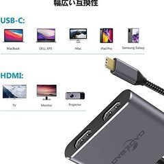 CLDAY LINK USB C HDMI 変換アダプタ 4K@...