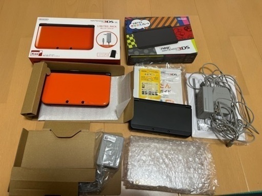 取引中3DS 2個セット！！　ソフト6個付