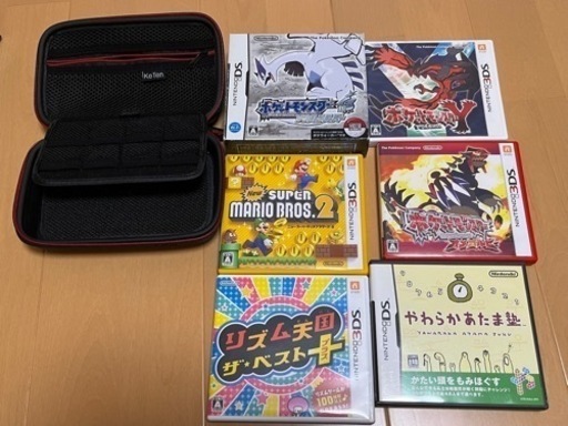 家電 取引中3DS 2個セット！！ ソフト6個付