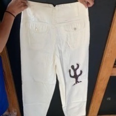 ficce ホワイトデニム　Lサイズ