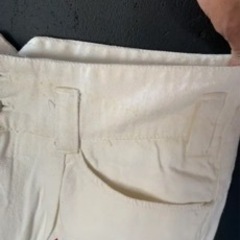 ficce ホワイトデニム　Lサイズ