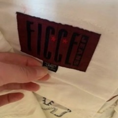 ficce ホワイトデニム　Lサイズ