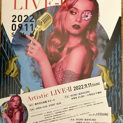 Artistic LIVE-Ⅱ　チケット2枚組